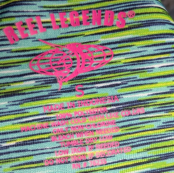 BUNDLE Women Reel Legends Multicolor Activewear T-Shirts SZ S - Picture 12 of 14